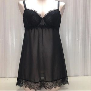 Sexy Black Lingerie Dress Gilligan & O'Malley